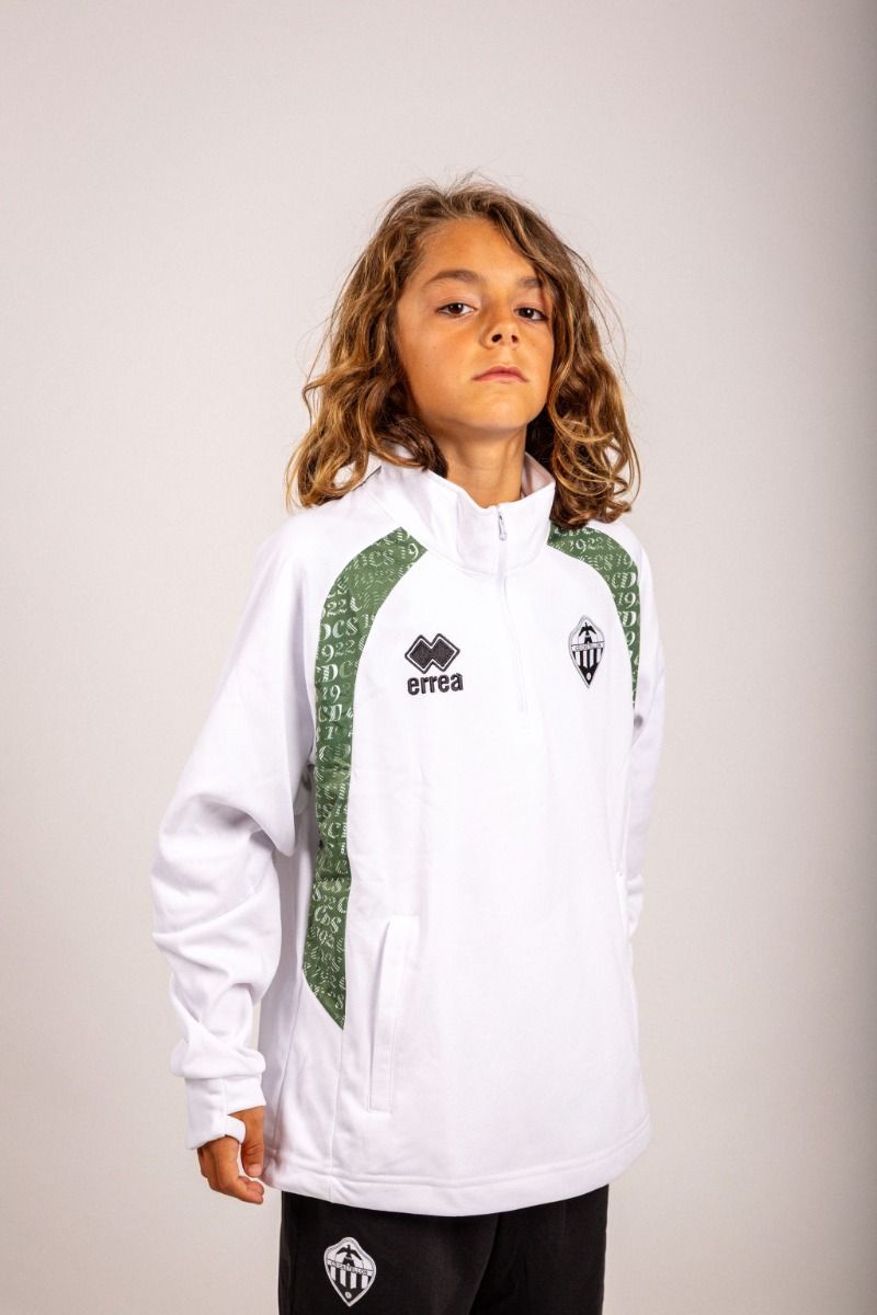 Sudadera media cremallera jugador jr 26/27